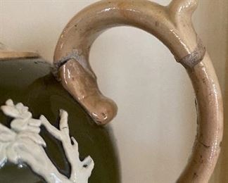 Copeland Late Spode Tea Pot with Golf Motif. Photo 2 of 3. 