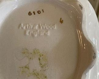 Arthur Wood England Tea Pot 6101 (Bramble Pattern). Photo 2 of 2. 