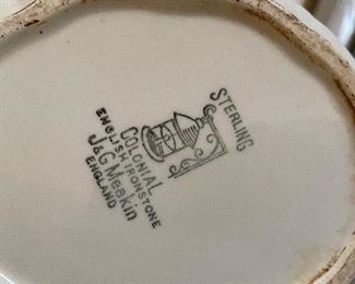 J & G Meakin England Colonial English Ironstone Tea Pot. Photo 2 of 2. 