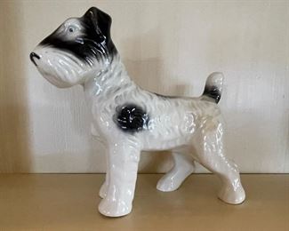 Vintage Porcelain Marutomoware Scottish Terrier Dogs Figurine Made in Japan. Photo 1 of 2. 