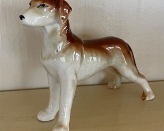 Vintage Dog Figurine. Made in Japan. Photo 1 of 2. 
