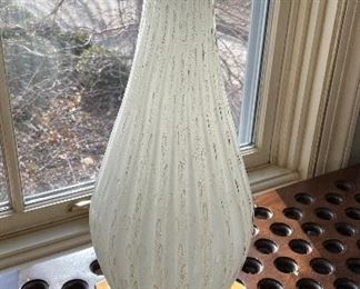 Murano Glass Lamp with Brass Base. Photo 2 of 2.