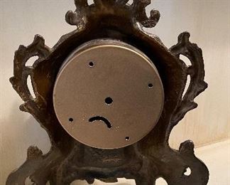 Brass Mantle Clock. Photo 2 of 3. 