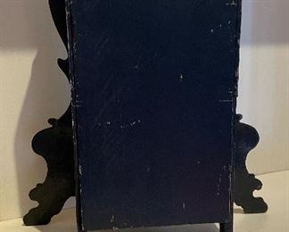 Antique Victorian Wood Mantle Clock. Photo 2 of 2. 