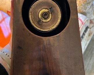 Antique Copper Mantle Clock. Photo 1 of 2. 