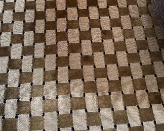Stark Checkerboard Area Rug. Measures 6' 3" x  9'. Photo 1 of 2. 