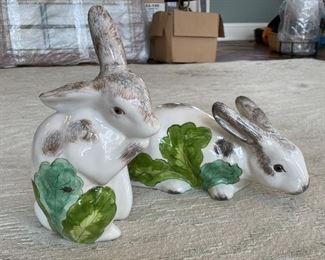 Porcelain Bunnies. 