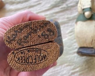 Woof Creek Wolf Bros Carved Wood Circus / Carnival Set. Photo 5 of 6. 