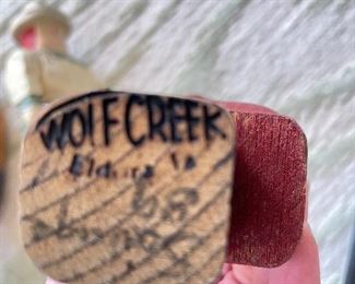 Woof Creek Wolf Bros Carved Wood Circus / Carnival Set. Photo 6 of 6. 