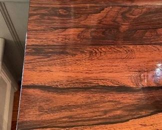 Antique English Rosewood  Chiffonier Cabinet with Egyptian Styling. Circa 1825-35. Measures 42" W x 15"  D x 35" H. Photo 2 of 4. 