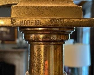 Antique Large Scale Brass & Marble Apothecary Scale. Measures 38" W x 44" H. Photo 4 of 5. 