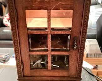 Small Wood Curio Cabinet. Photo 1 of 2.