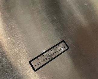 Barclay Butera Polished Nickel Equestrian Tray with Horse Bit Handles. Photo 2 of 3. 