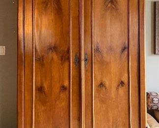 Antique Cabinet.  Measures 50.5" W x 23" D x 91.5" H. Photo 1 of 6. 