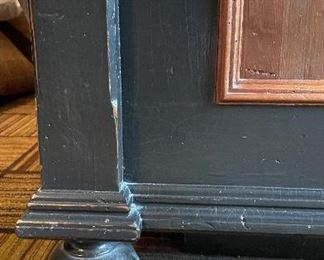 Custom-Made, Full-Size Bed Frame With Three Storage Drawers by Hammer Designs. Head Board Measures 62" W x 61.5" H. Photo 4 of 6. 