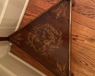 Antique Tripod Display / Plant Stand. Measures 49" H x 17" W. Photo 3 of 3.