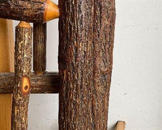 Full-Size North Woods Pine Bed Frame. Measures 44" W x 60" H. Photo 2 of 2. 