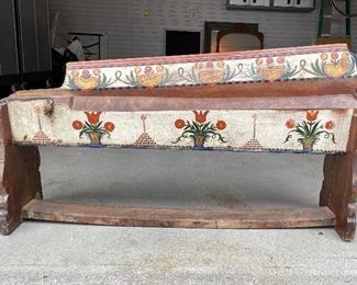 Antique Stenciled Wheat Chopper. 1852. Photo 1 of 4. 