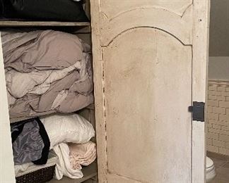 Antique Cupboard. Measures 35" W x 18.5" D x 80" H. Photo 4 of 5. 