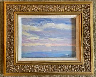 Oil Signed by Artist. Measures 9.5" x 8." Photo 1 of 2. 