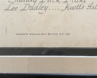 The Classic Decoy Series Limited Edition Lithograph - 2 Available. Each Measures 10.75" x 8.5". Photo 3 of 4.