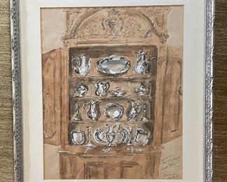 Florine Asch Watercolor. 