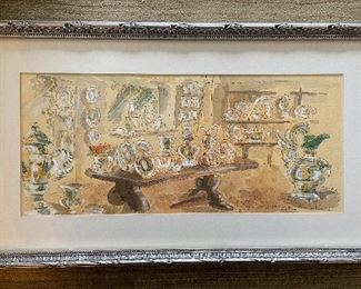 Florine Asch Watercolor. 