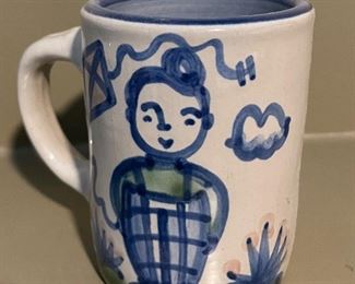 Ceramic Kid's Monogrammed "Ben" China Set. Photo 1 of 2. 