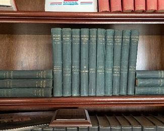 Charles Dickens Book Set Published by Peter Fenelon Collier. 