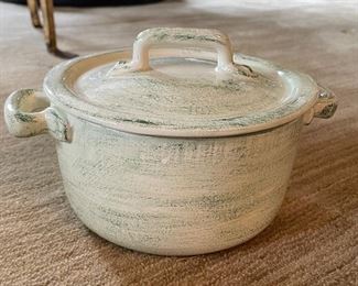 Casafina Covered Cassoulet Dish (Italy) - 2 Available. Each Measures 6" D x 3" H. Photo 1 of 2. 