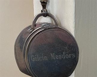 Antique Sterling Luggage Tag. Photo 1 of 2. 