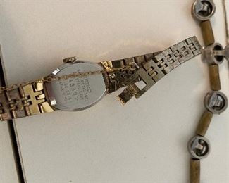 Vintage Seiko Gold Band Watch. Measures 2 of 2. 