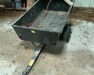 Brinly-Hardy Tow Behind Poly Utility Dump Cart
