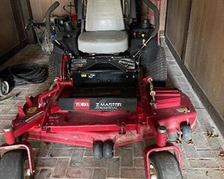 Toro Z Master with 60" Turbo Force Side Discharge Mower - Z587L - Hours 985