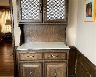 Vintage Cupboard/Hutch - Set of 2 -
