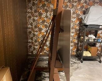 Extra Large H-Frame Wood Adjustable Artist Studio Easel 