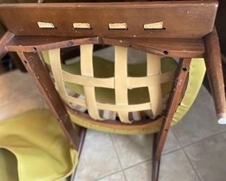 Pair of Danish Mid Century Modern Lounge Arm Chairs 