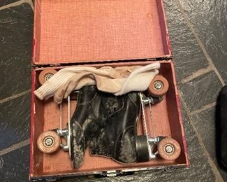 Vintage Skates with Trunks