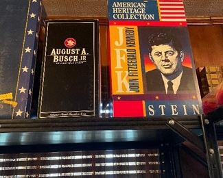Vintage Anheuser Busch Budweiser Collection of Beer Steins
