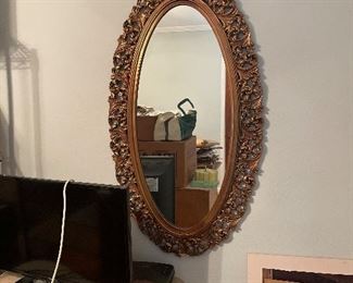 Art Deco Gold Mirror 