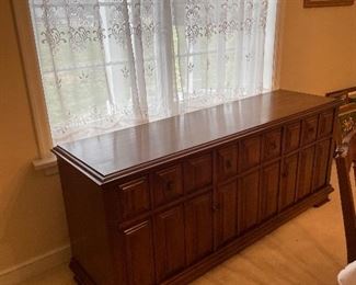 Vintage Wood Sideboard / Buffet