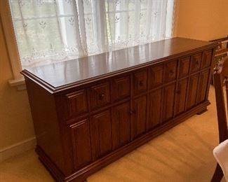 Vintage Wood Sideboard / Buffet