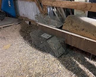 Humane Animal Trap Steel Cage for Live Rodent Control Rat Cats Squirrel Raccoons