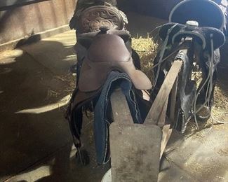 Leather Riding Saddles 