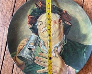 Vintage 1970 Falstaff Museum Of Brewing Beer 16" Reproduction Metal Display Adverting Sign No.9714.