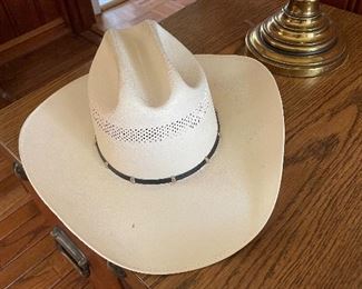 Wrangler Straw Cowboy Hat Size 6 7/8