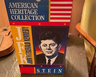 Anheuser Busch American Heritage Collection John Fitzgerald Kennedy Stein