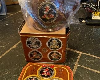 Vintage 1995 Budweiser Historical A & Eagle Series beer stein 1930 Edition Lid