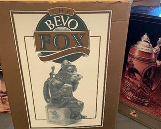 Anheuser-Busch 1991 Bevo Fox Stein