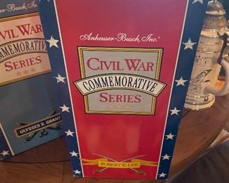 Budweiser 1992 Civil War Commemorative Robert E Lee Stein